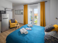 Studio Comfort pogled na bazen - french balcony, Vila Valla Studio Apartments Fažana, s bazenom u blizini mora, Valbandon, Istra Valbandon